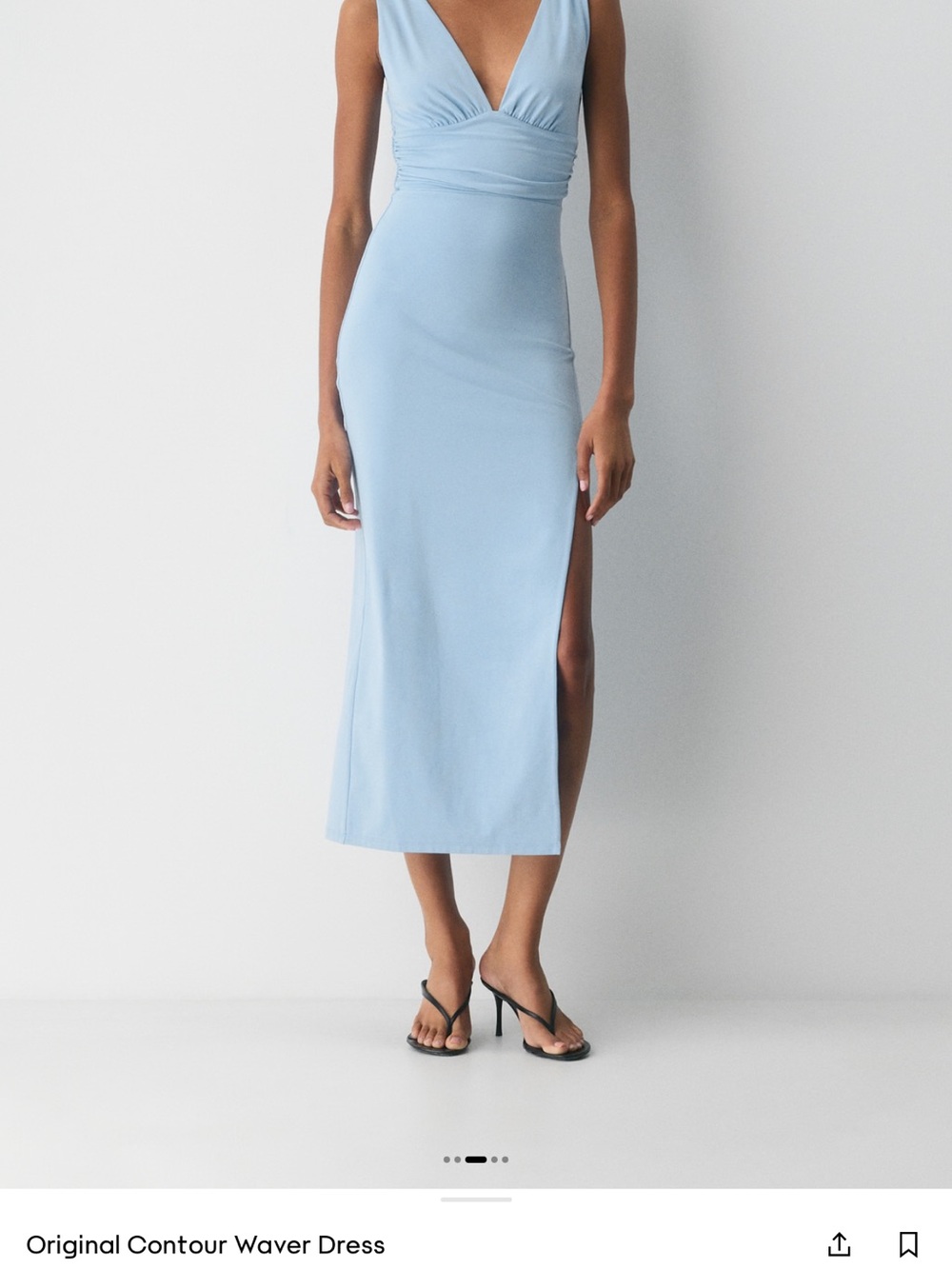 Original Contour Waver Dress - Ripple Blue